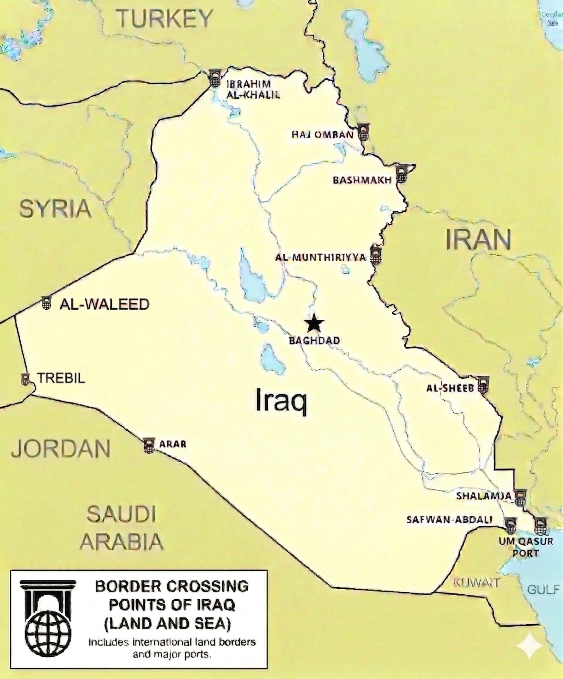 Iraq Trade Routes
